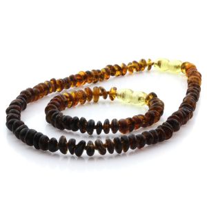 Baltic Amber Teething Necklace & Bracelet Set. Limited Edition LE54
