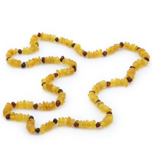 70cm Long Genuine Baltic Amber Necklace for Adult. AGS007D